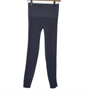 Spanx | Star Power Side Ribbed Dark Gray Leggings